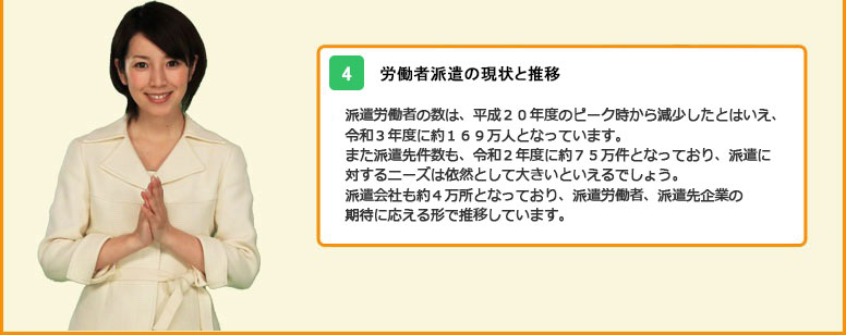労働者派遣と請負との区別